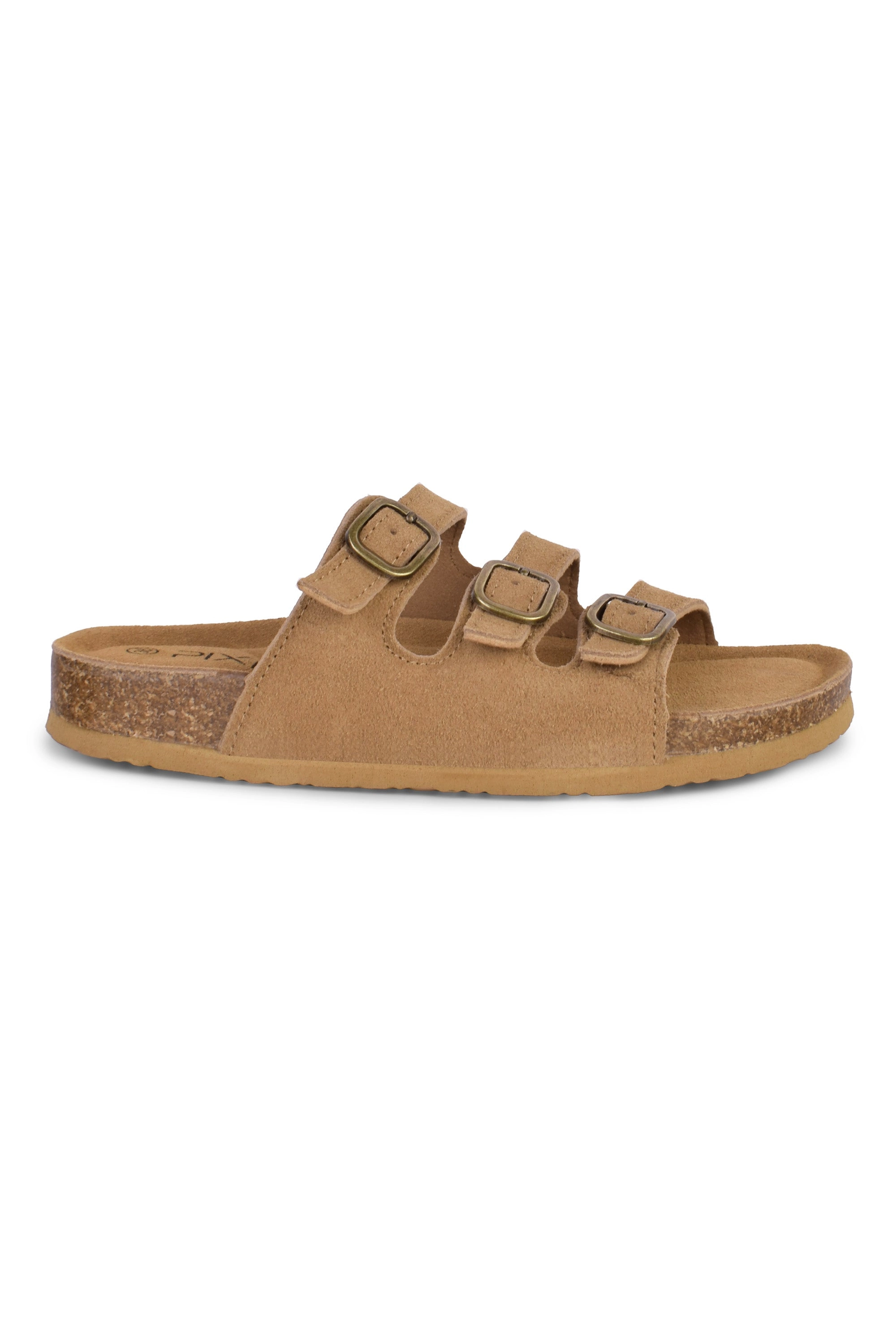 01-5372 Flat  Buckle Slipper