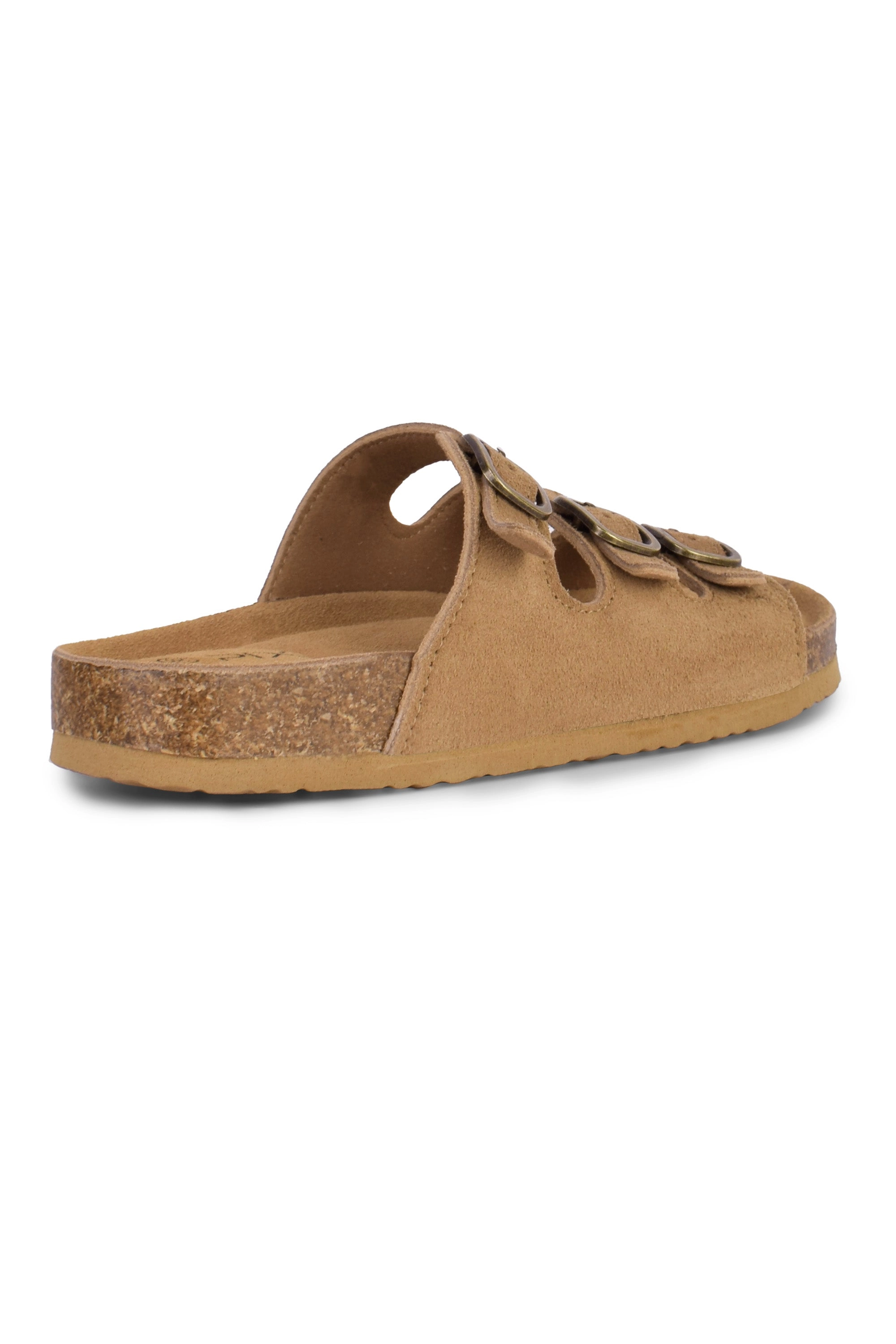 01-5372 Flat  Buckle Slipper