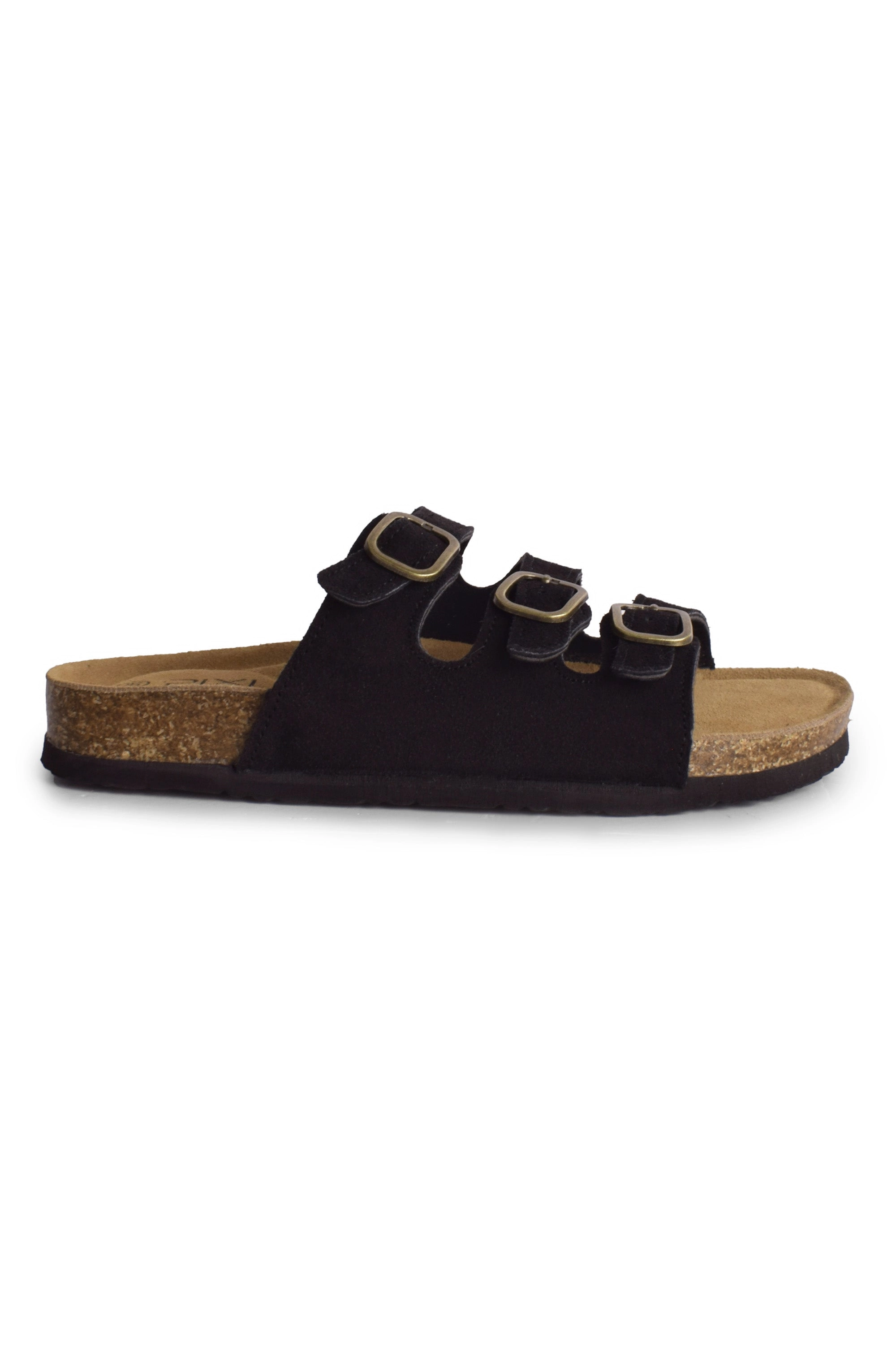 01-5372 Flat  Buckle Slipper