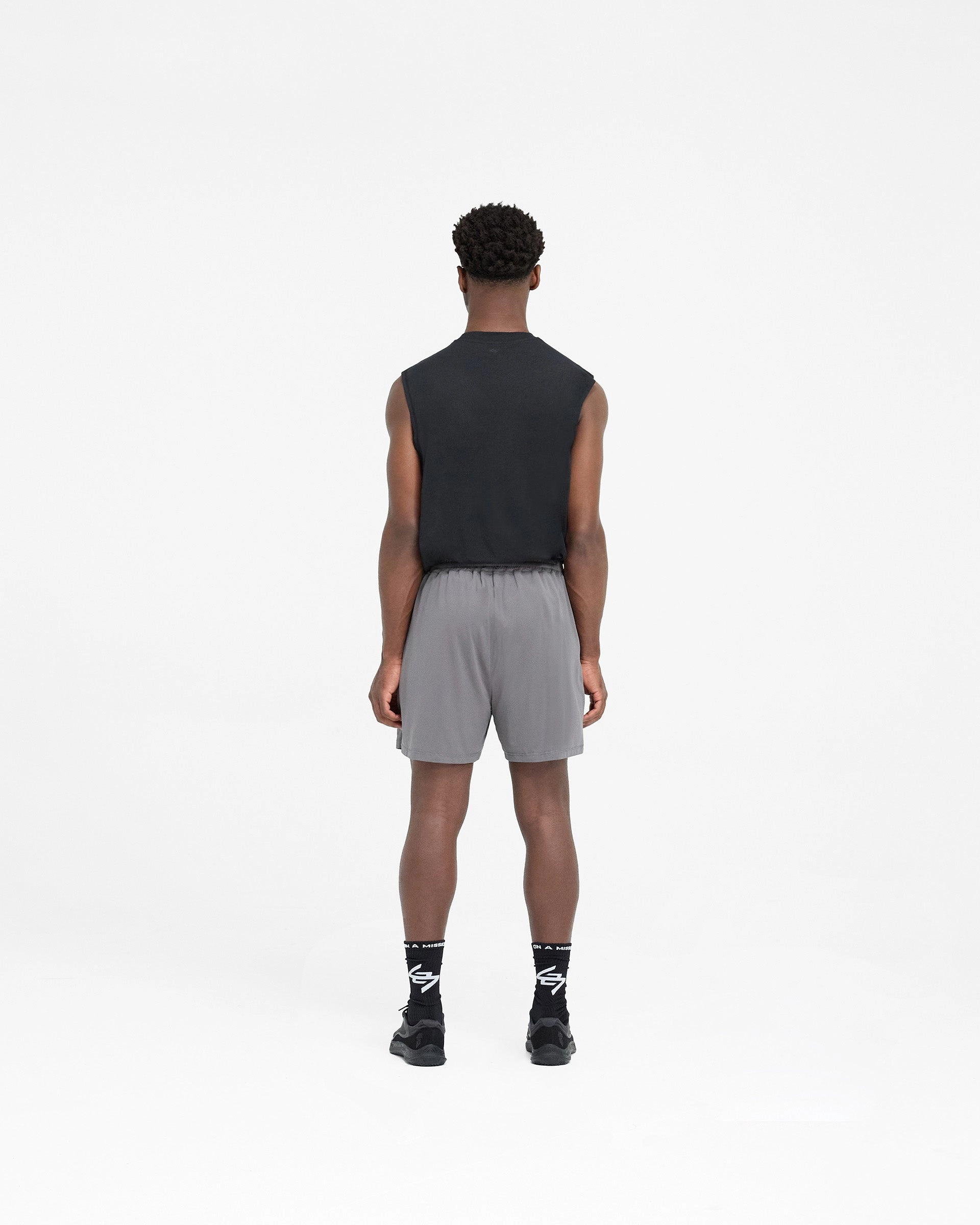 247 Mesh Shorts - Pewter