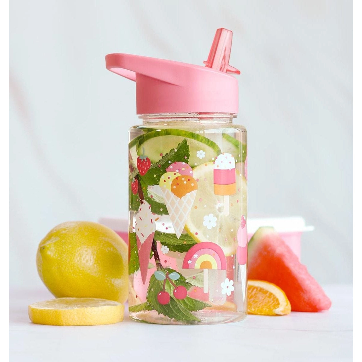 A Little Lovely Company Drink Bottle: Ice-cream