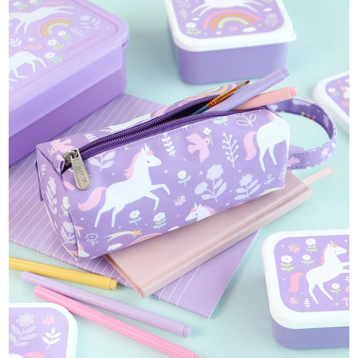 A Little Lovely Company Pencil Case: Unicorn Dreams