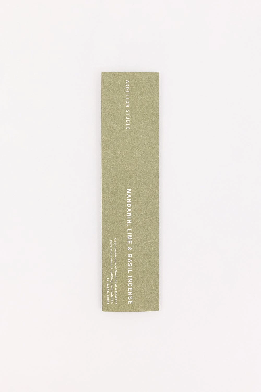 ADDITION STUDIO MANDARIN LIME BASIL INCENSE