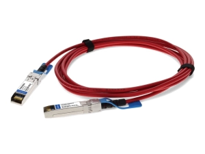AddOn - 10GBase-CU direct attach cable - TAA Compliant - SFP  to SFP  - 10 ft - twinaxial - passive - red SFP-H10GB-CU3M-RD-AO