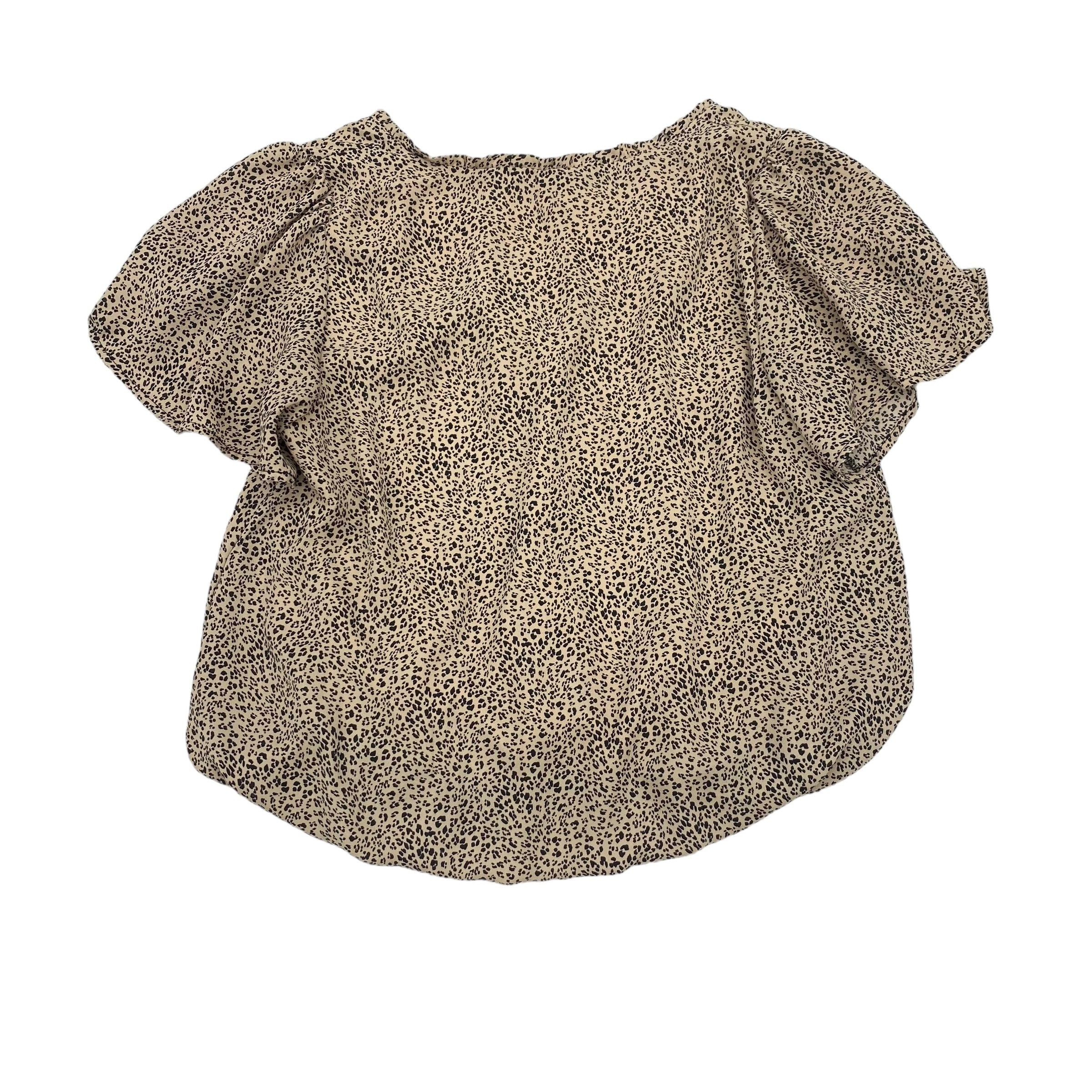ANIMAL PRINT TOP SS by URBAN ROMANTICS Size:M