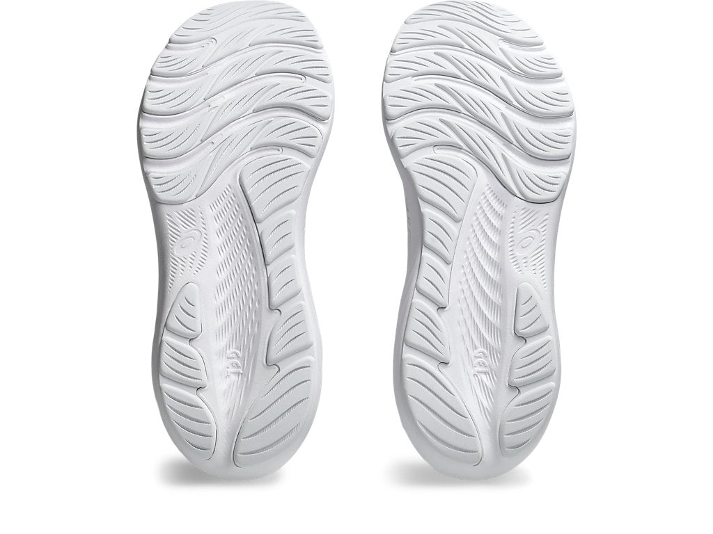 ASICS MEN'S GEL CONTEND 9 WHITE/GREY RUNNING SHOE