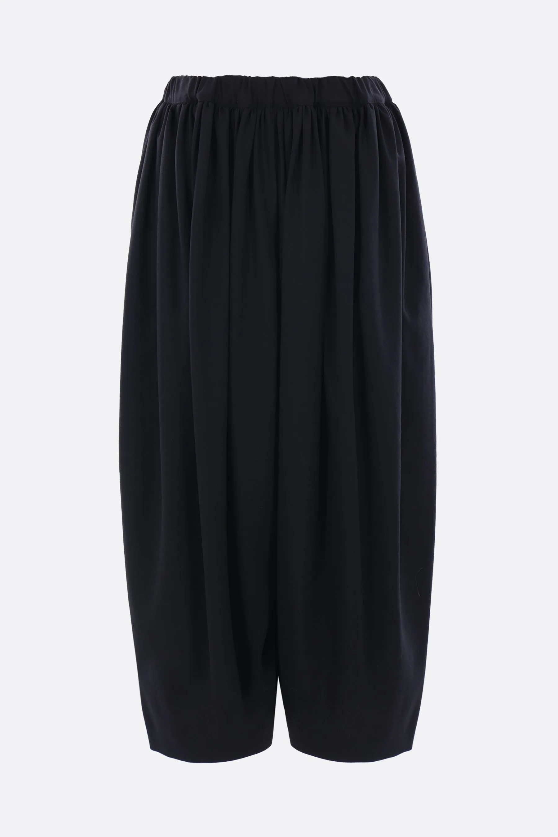balloon trousers in lightweight wool