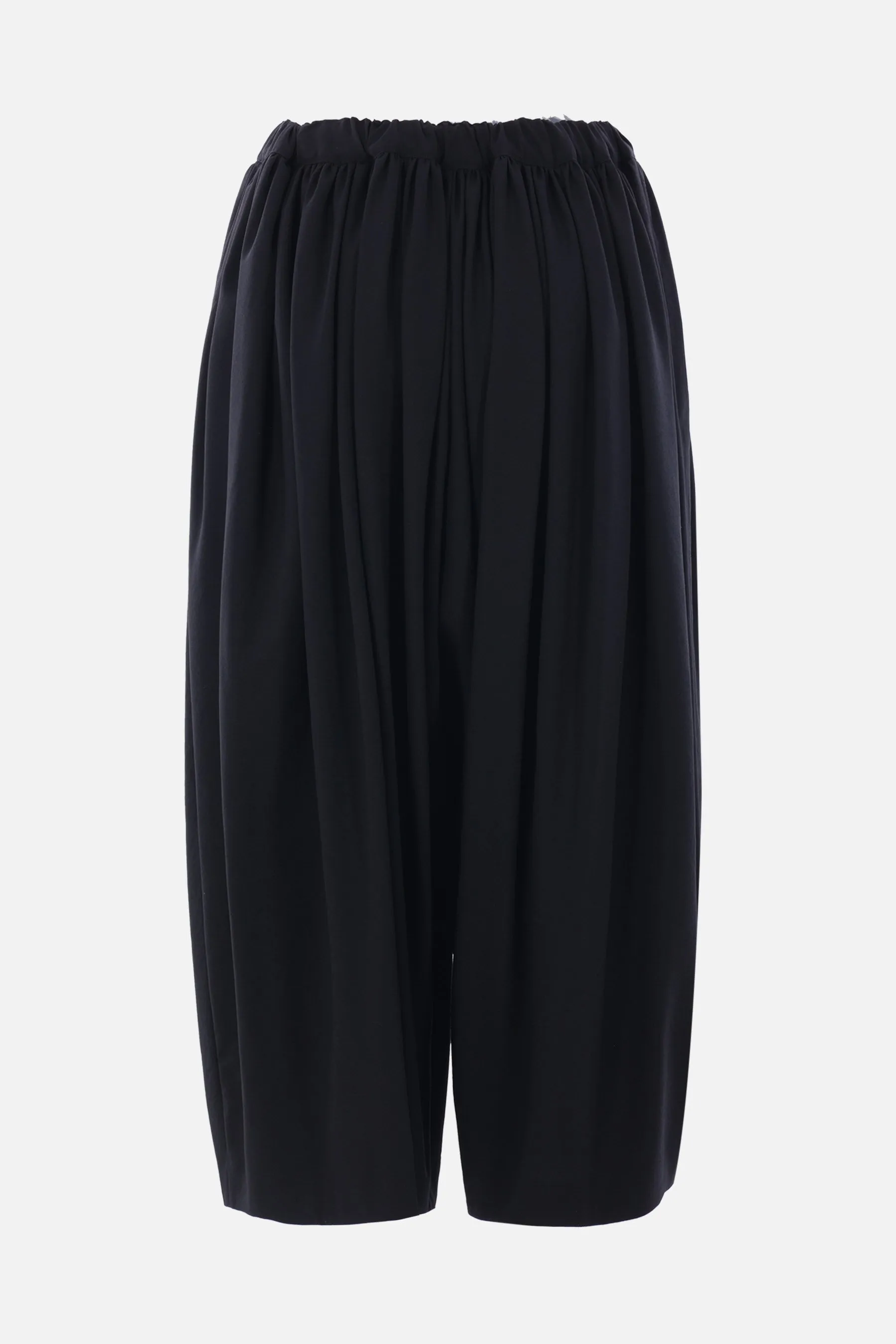 balloon trousers in lightweight wool