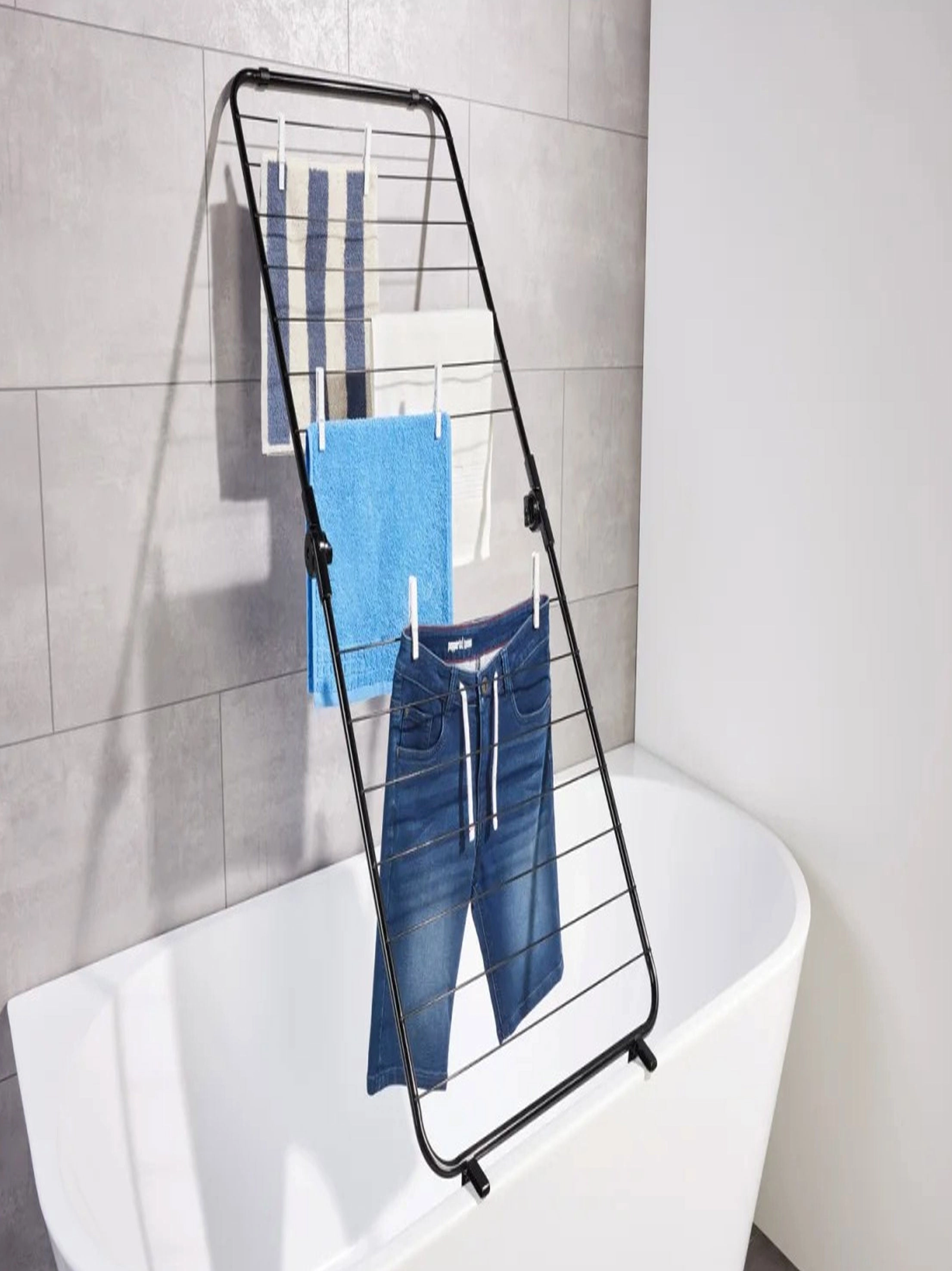 Bathtub Clothes Drying Rack