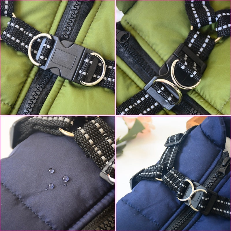 Best Dog Winter Coat Clothes For Labrador Waterproof Big Dog
