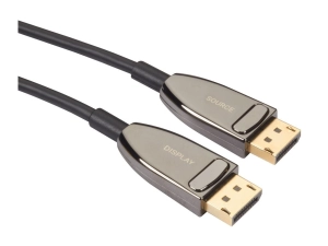 Black Box Active Optical Cable - DisplayPort cable - DisplayPort (M) to DisplayPort (M) - DisplayPort 1.4 - 33 ft - Active Optical AOC-HL-DP4-10M-R2