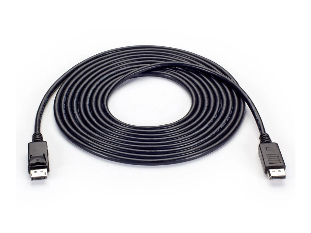 Black Box - DisplayPort cable - DisplayPort (M) to DisplayPort (M) - DisplayPort 1.2 - 15 ft - 4K60Hz (3840 x 2160) support - VCB-DP2-0015-MM-R2