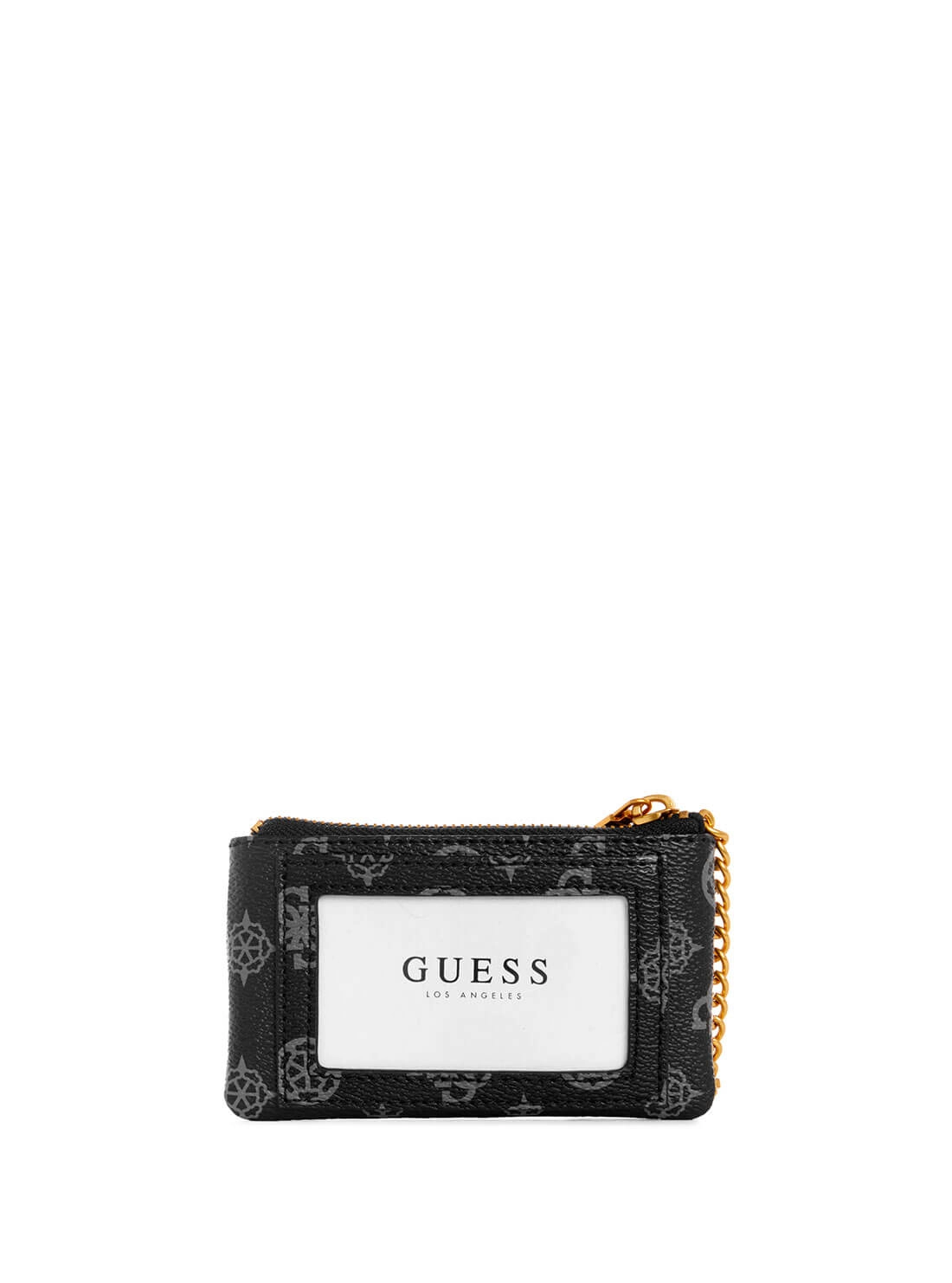 Black Logo Briana Zip Pouch