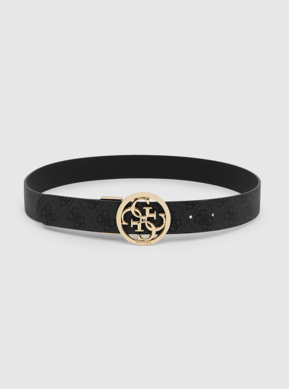 Black Logo Nolana Reversible Belt