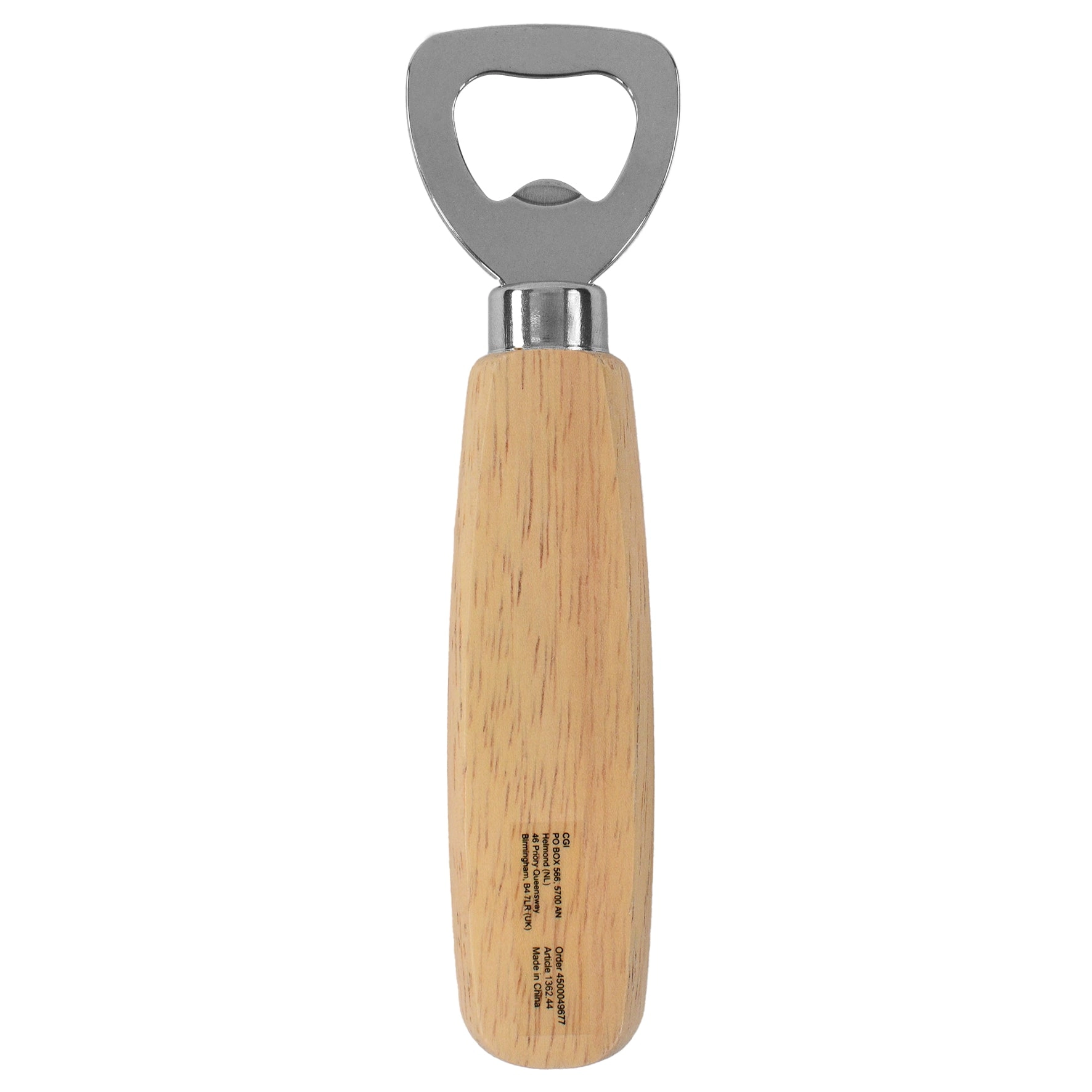 Bottle Opener Beech Wood