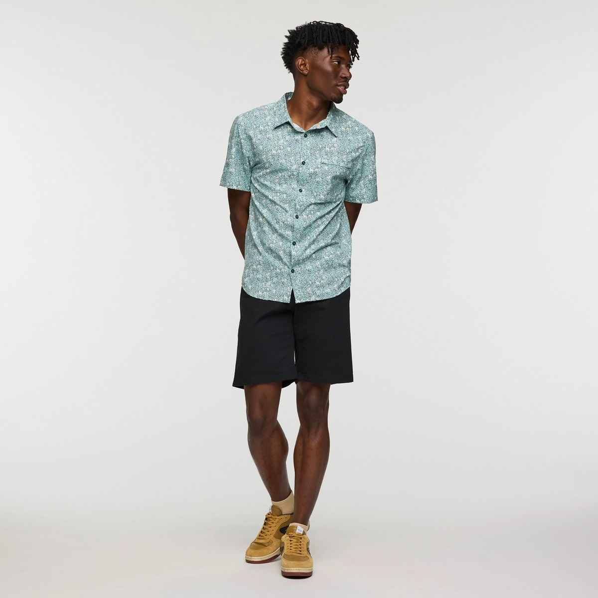 Cambio Button Up - Print - Men's