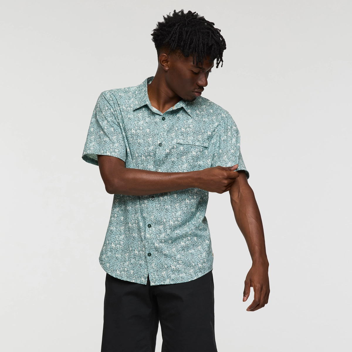 Cambio Button Up - Print - Men's