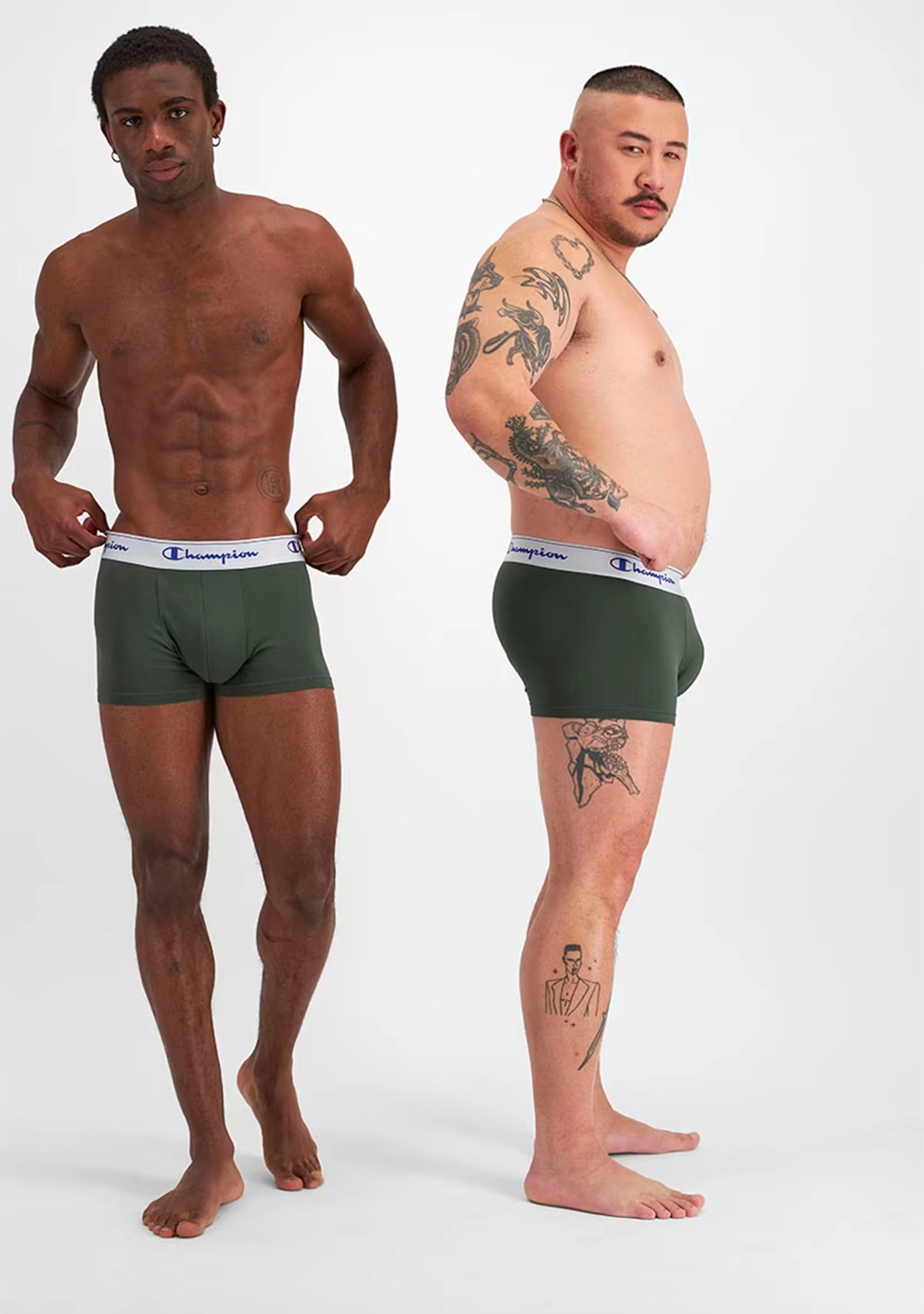 Champion Mens Cotton Trunk 3Pack