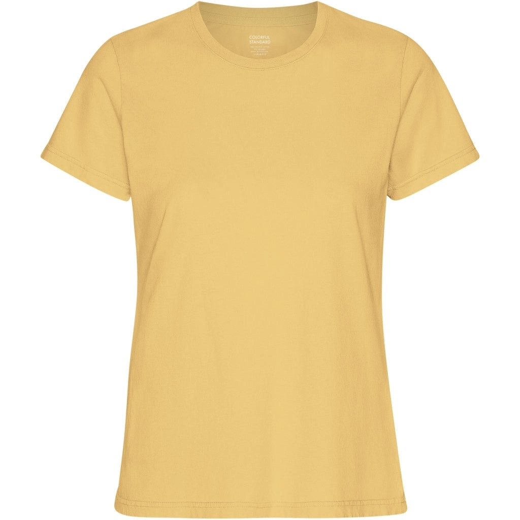 COLORFUL STANDARD - T-SHIRT CLASSIQUE FEMME - JAUNE CITRON