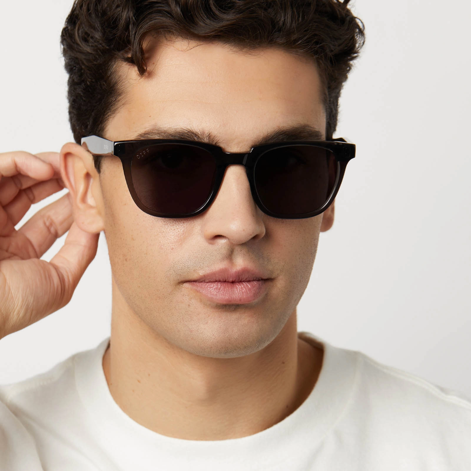 COLTON - BLACK SMOKE CRYSTAL   GREY   POLARIZED SUNGLASSES
