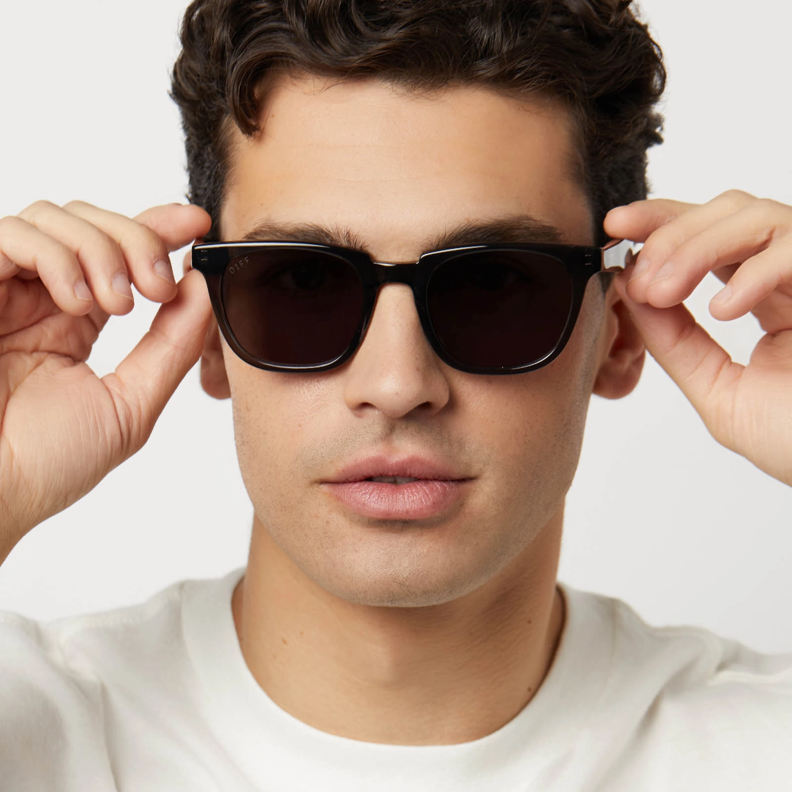 COLTON - BLACK SMOKE CRYSTAL   GREY   POLARIZED SUNGLASSES
