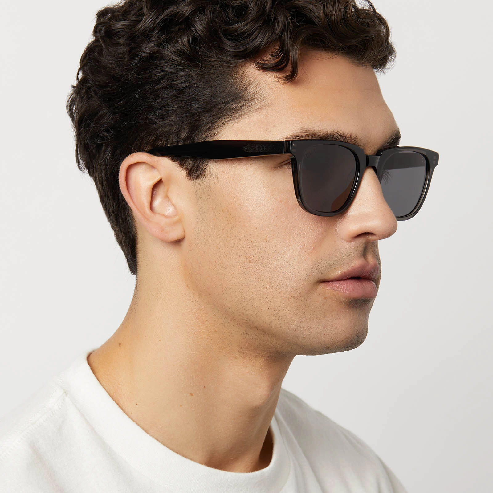COLTON - BLACK SMOKE CRYSTAL   GREY   POLARIZED SUNGLASSES