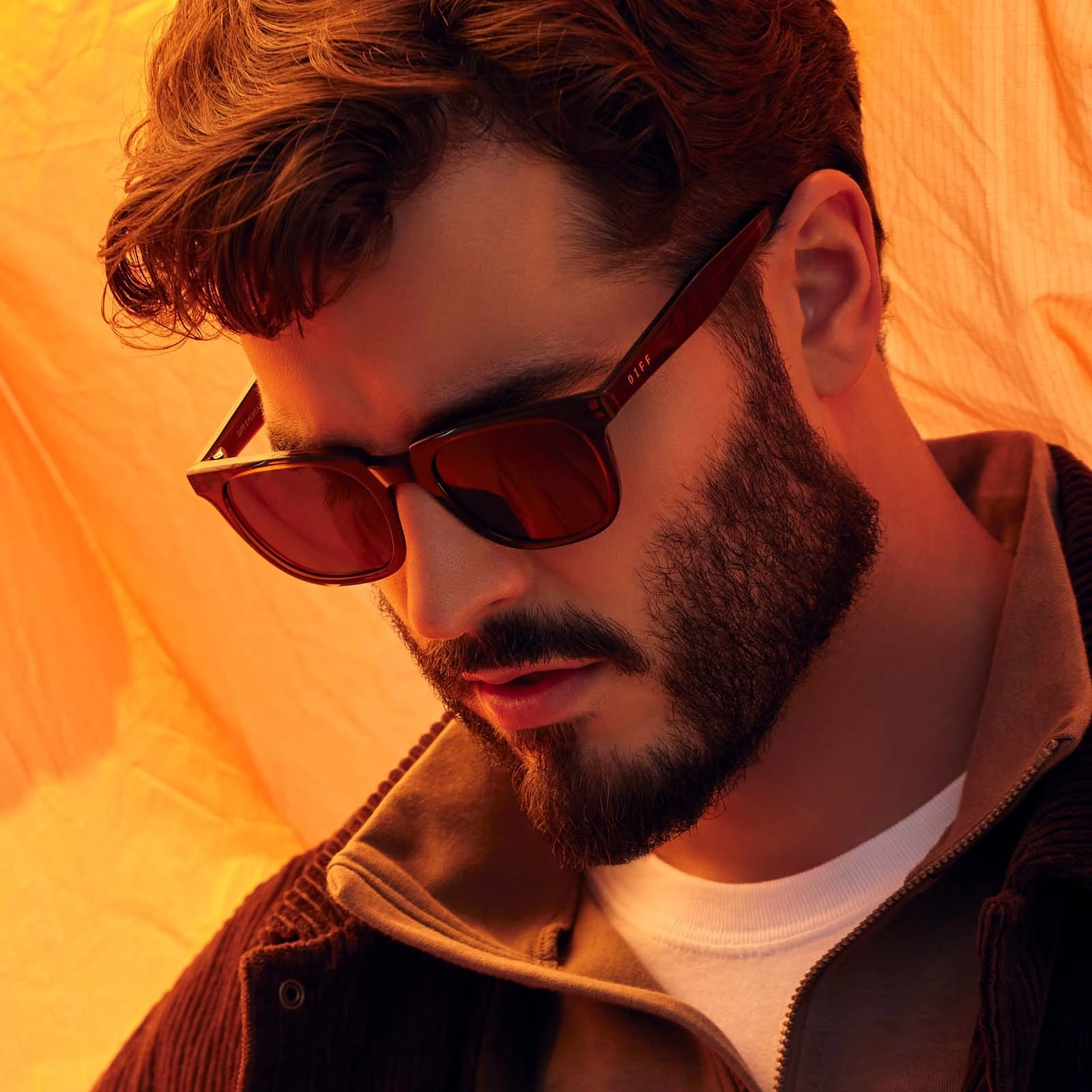 COLTON - WHISKEY   GREY POLARIZED SUNGLASSES