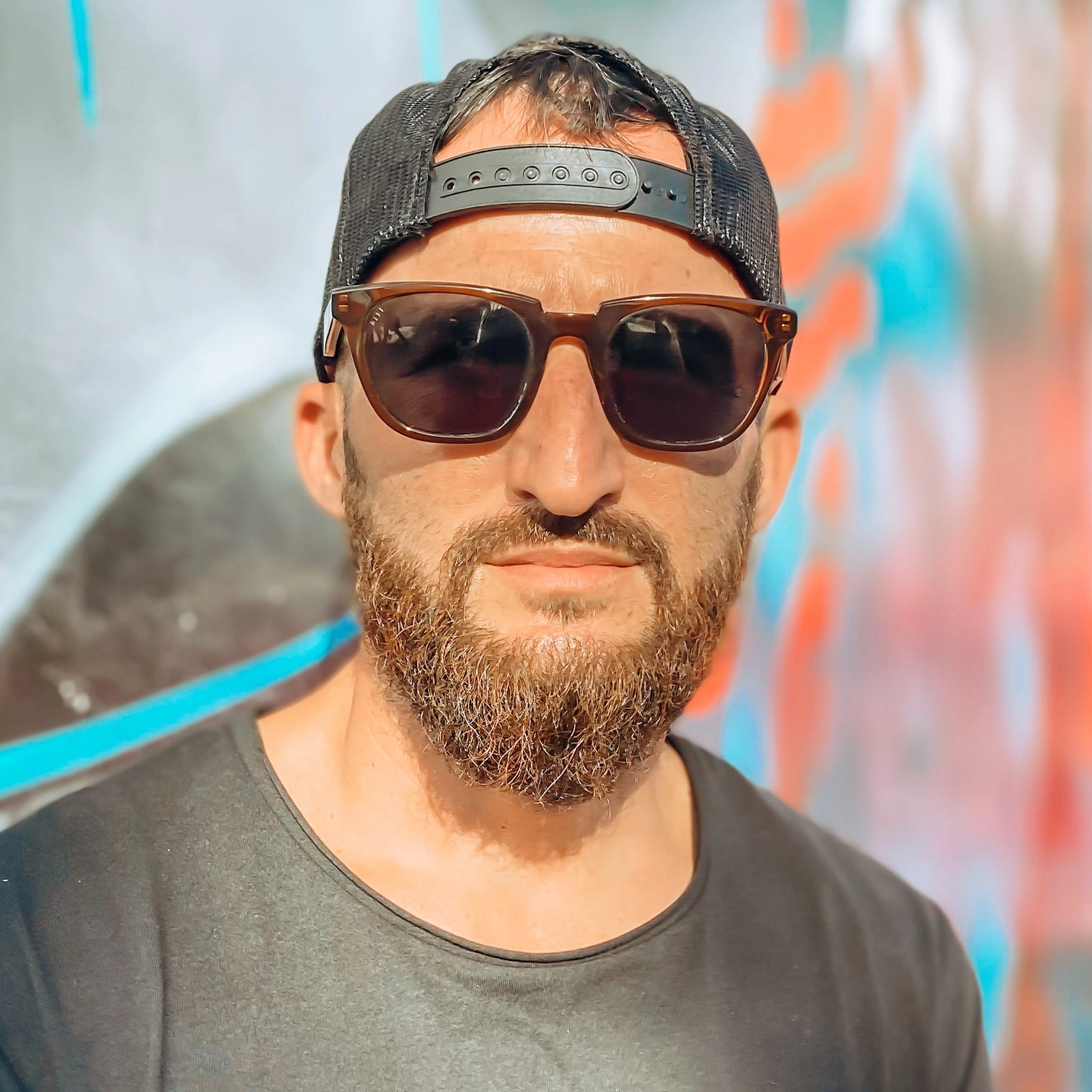 COLTON - WHISKEY   GREY POLARIZED SUNGLASSES