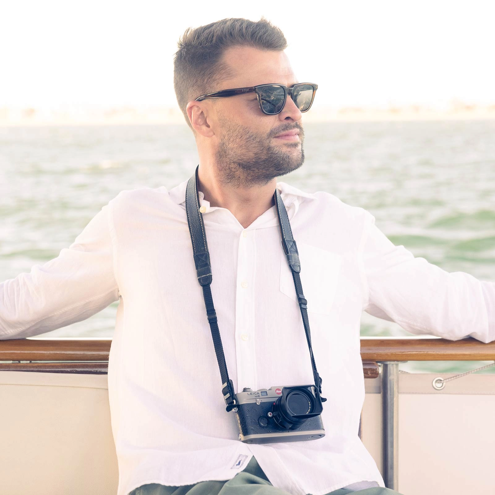 COLTON - WHISKEY   GREY POLARIZED SUNGLASSES