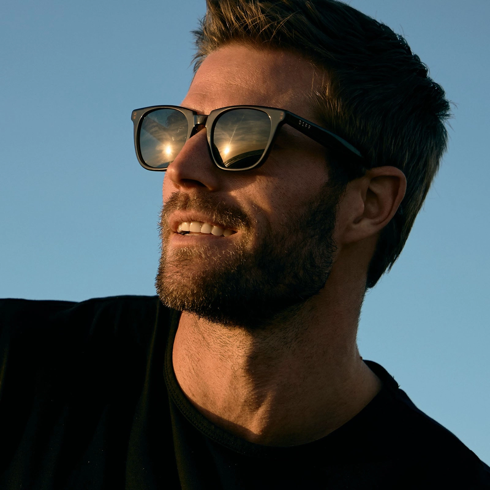 COLTON - WHISKEY   GREY POLARIZED SUNGLASSES