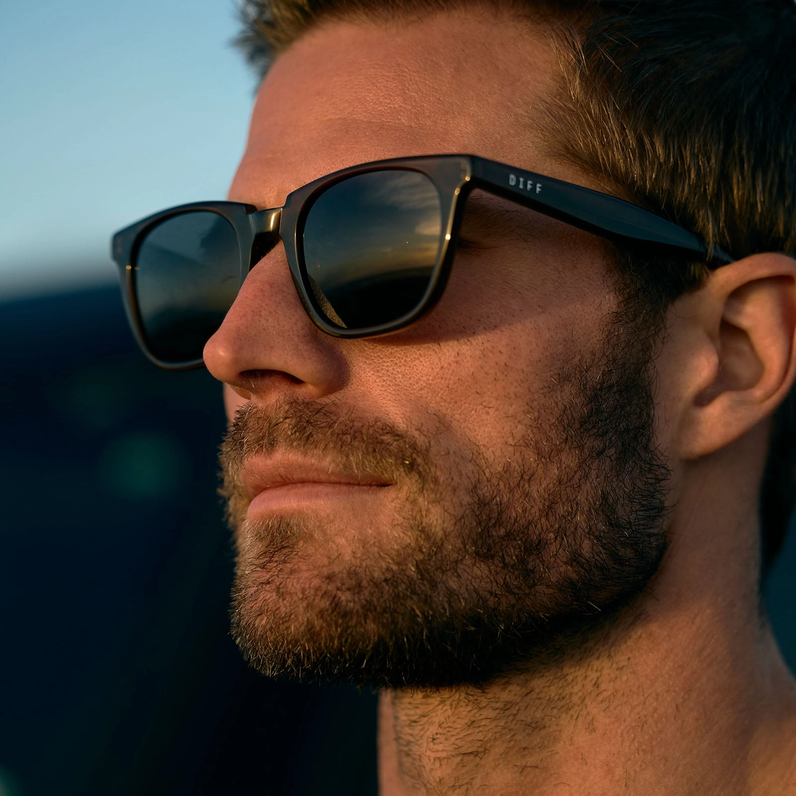 COLTON - WHISKEY   GREY POLARIZED SUNGLASSES