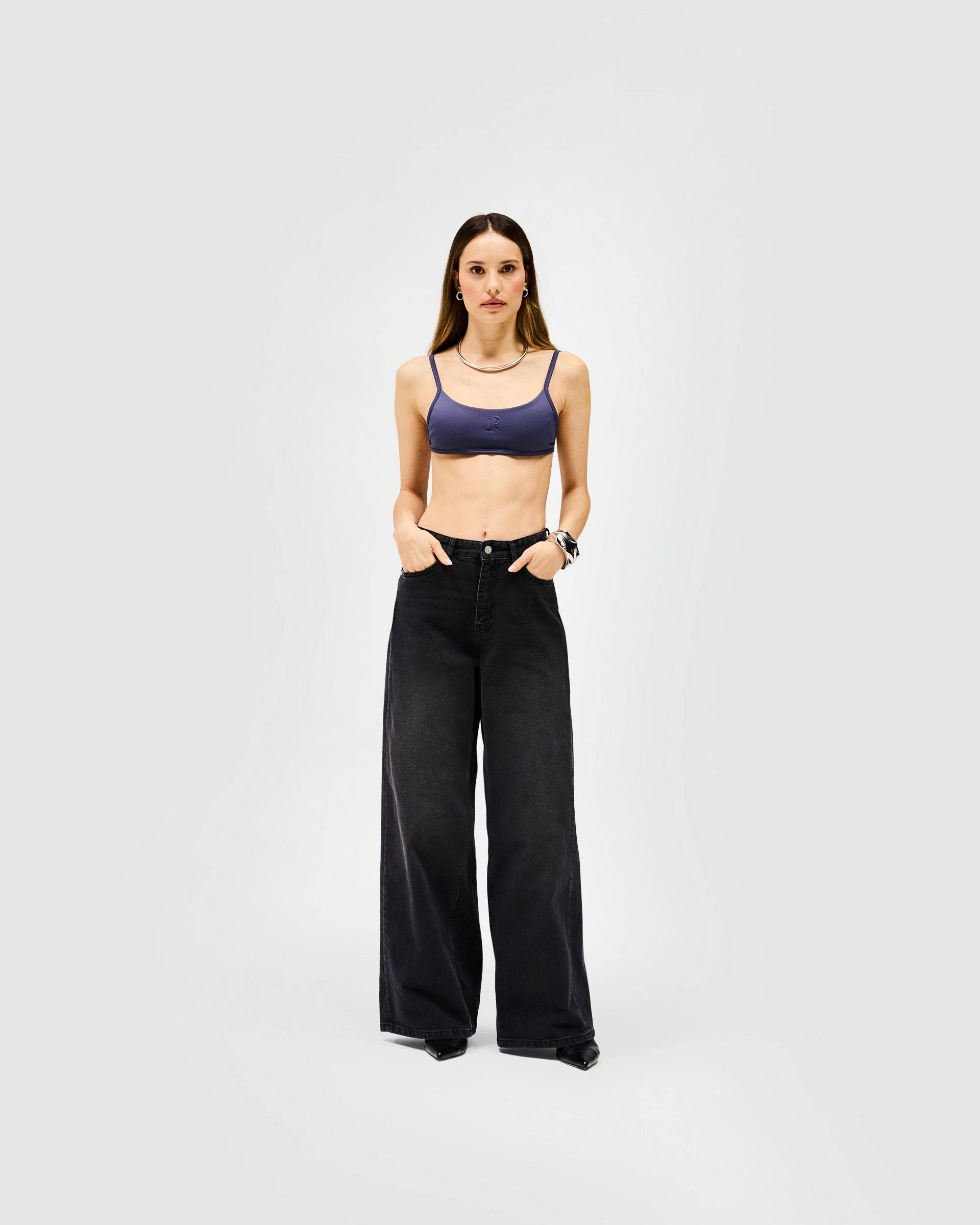 Control Bralette - Graphite