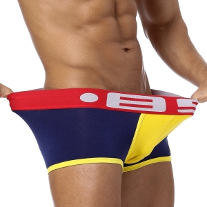 Cotton Boxer shorts Men Comfortable Panties Set Gay Sexy Underwear Man Boxer