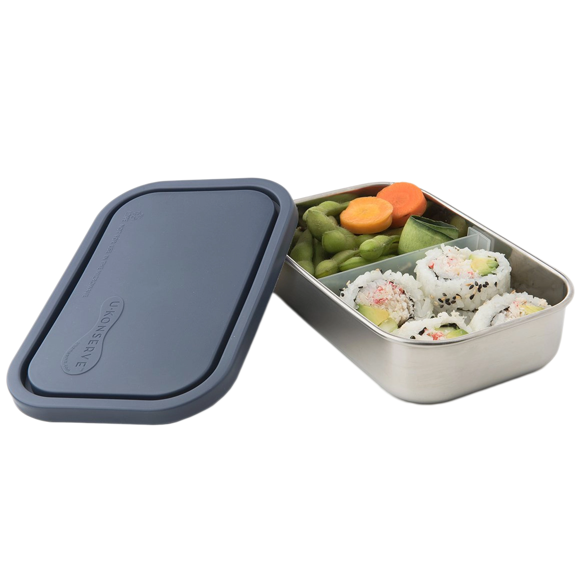 Divided Rectangle Container - Ocean