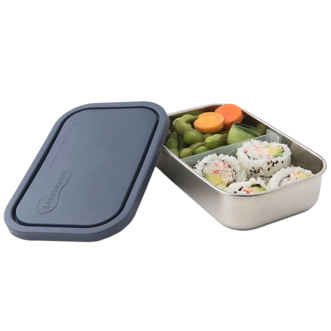 Divided Rectangle Container - Ocean