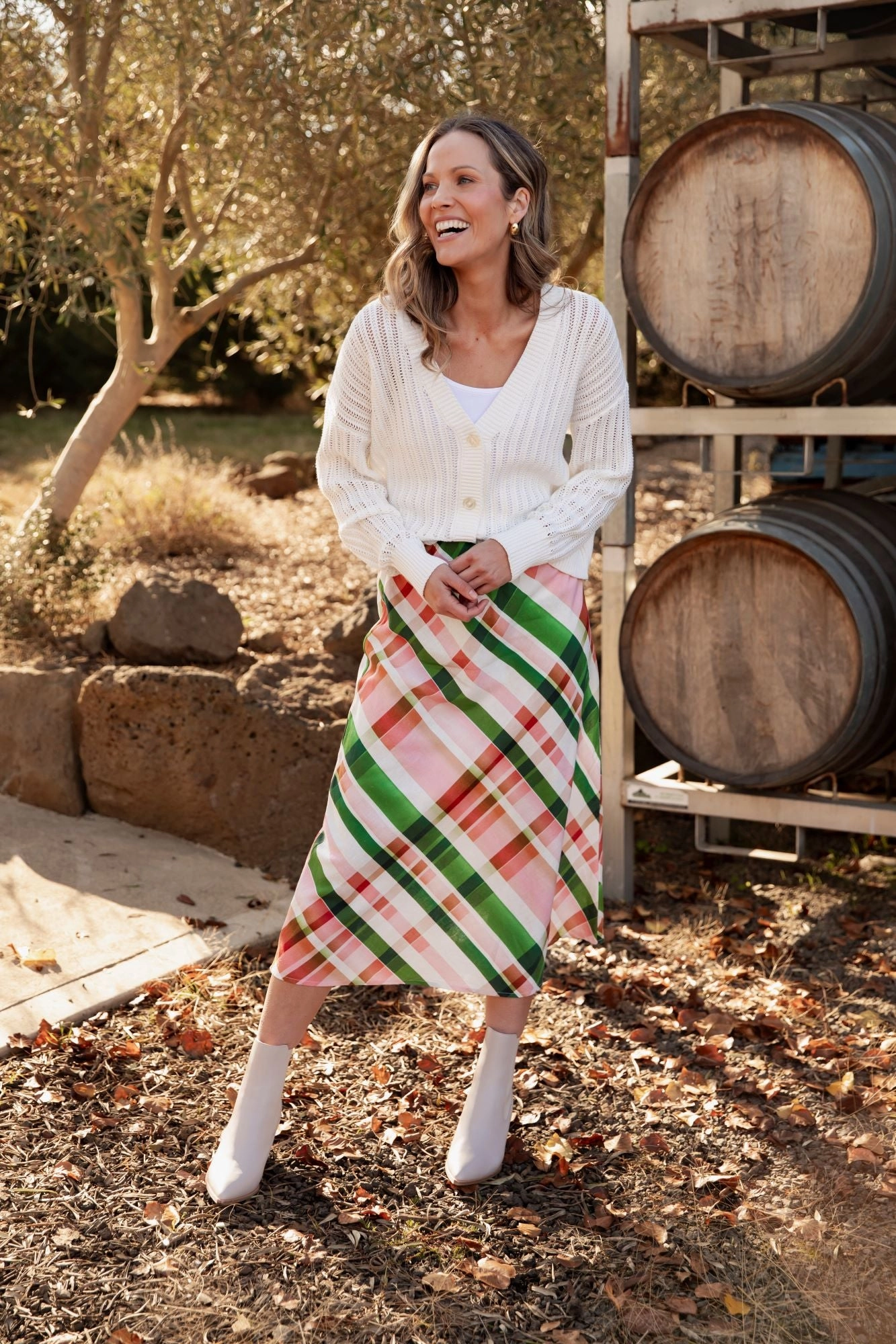 Elm Sasha Lightweight Cardi Marshmallow