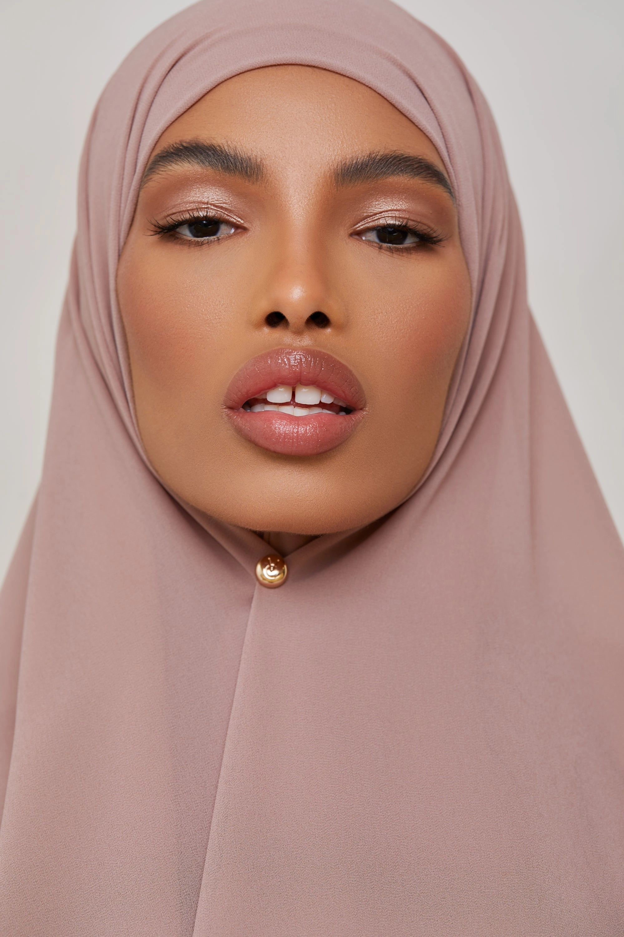 Essential Chiffon Hijab - Mink