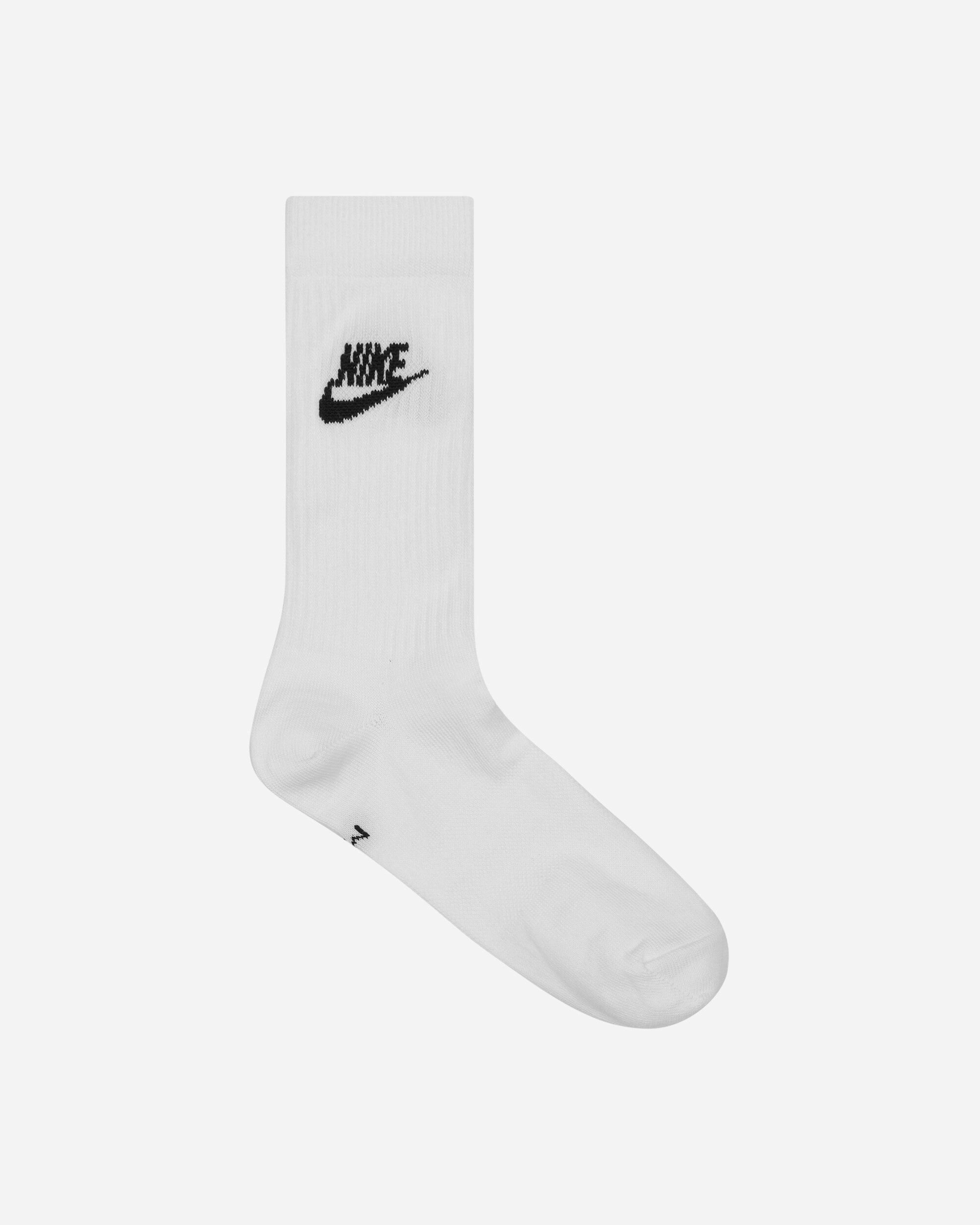 Everyday Essential 3-Pack Crew Socks White