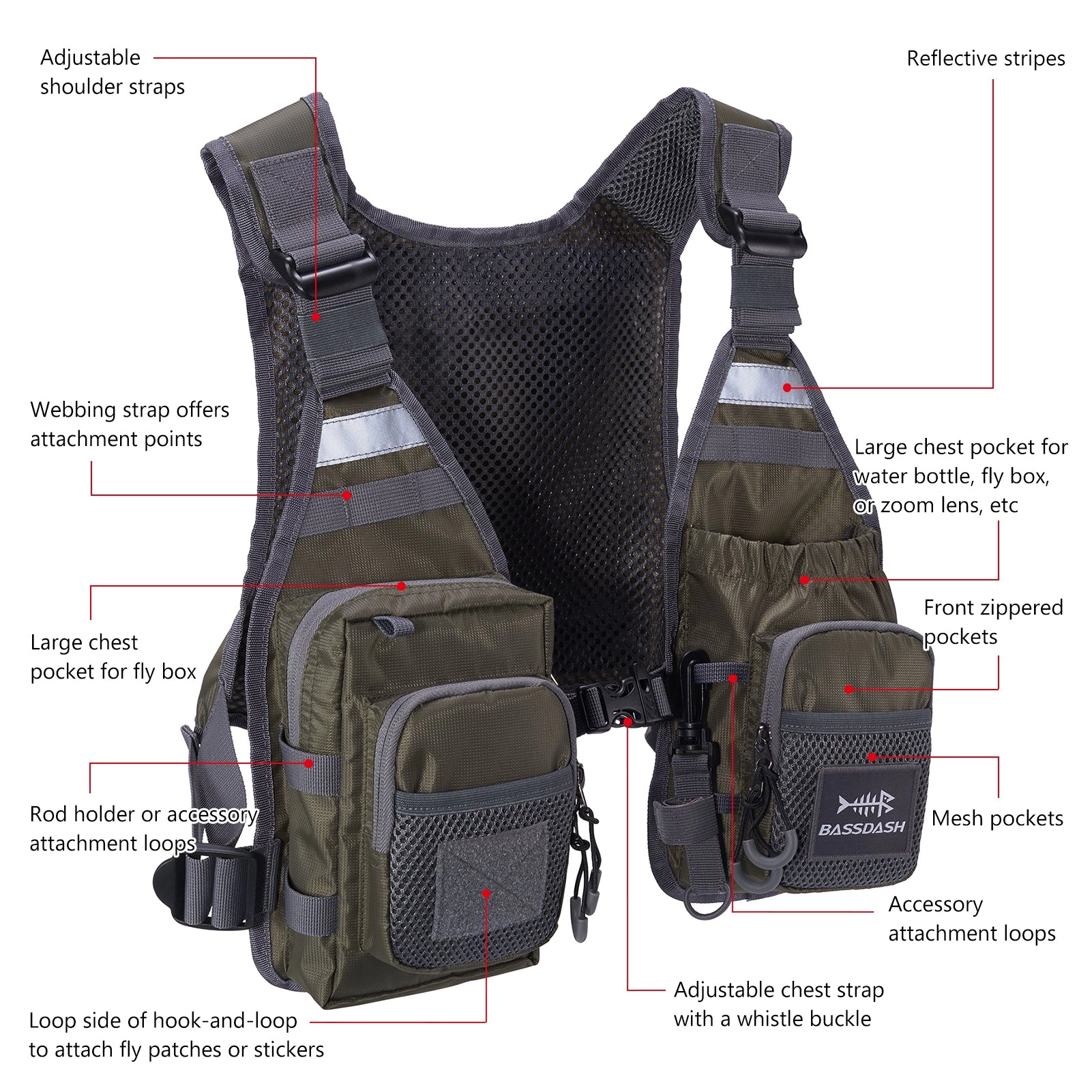 Fishing Life Vest
