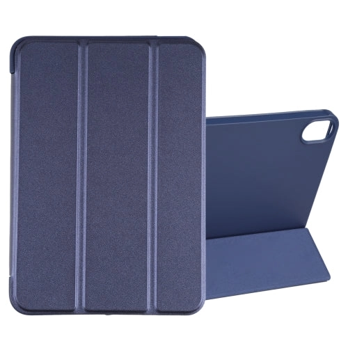 For iPad Mini GEBEI Shockproof Horizontal Flip Tablet Case with Three-folding Holder