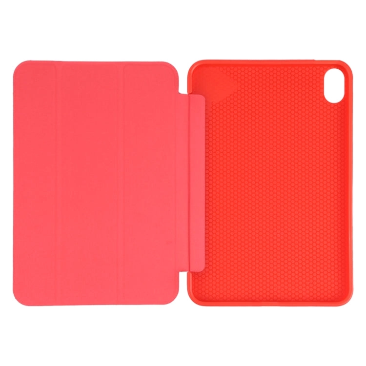 For iPad Mini GEBEI Shockproof Horizontal Flip Tablet Case with Three-folding Holder