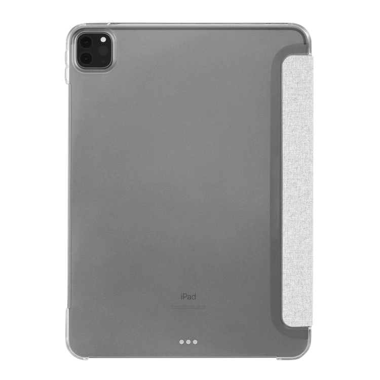 For iPad Pro 12.9 (2021) MOMAX PC   PU Horizontal Flip Leather Tablet Case with Holder  Sleep