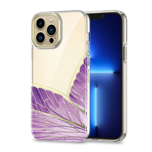 For iPhone 12 Dual-side Laminating Butterfly Pattern TPU Phone Case
