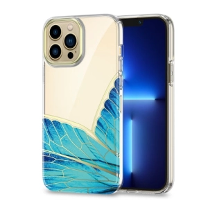 For iPhone 12 Dual-side Laminating Butterfly Pattern TPU Phone Case
