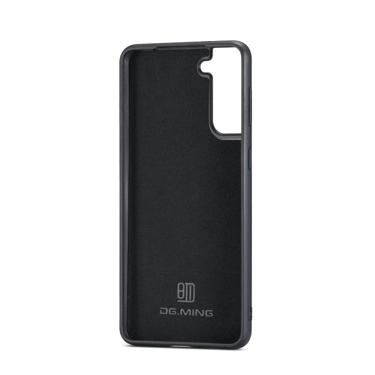 For Samsung Galaxy S21  DG.MING M2 Series 3-Fold Multi Card Bag   Magnetic Back Cover Shockproof