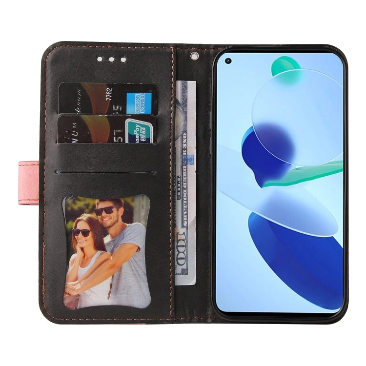 For Xiaomi Mi 11 Business Stitching-Color Horizontal Flip PU Leather Case with Holder  Card