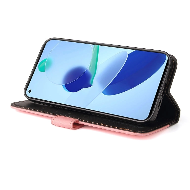 For Xiaomi Mi 11 Business Stitching-Color Horizontal Flip PU Leather Case with Holder  Card