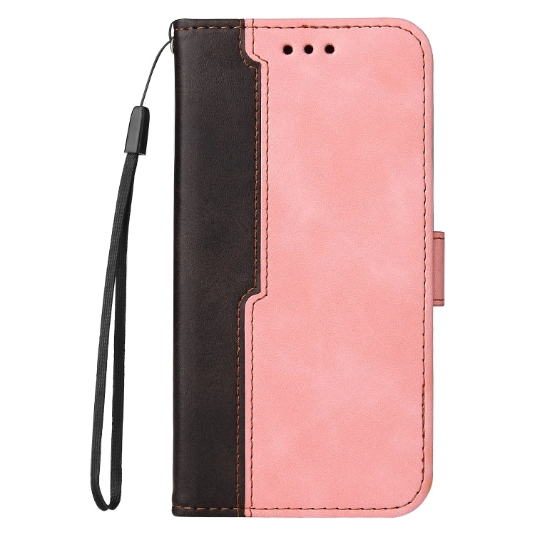 For Xiaomi Mi 11 Business Stitching-Color Horizontal Flip PU Leather Case with Holder  Card