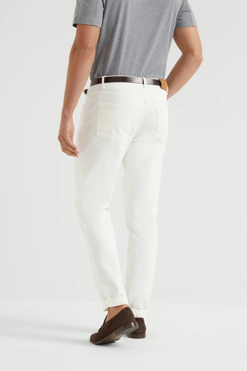 Garment Dyed Lightweight Denim