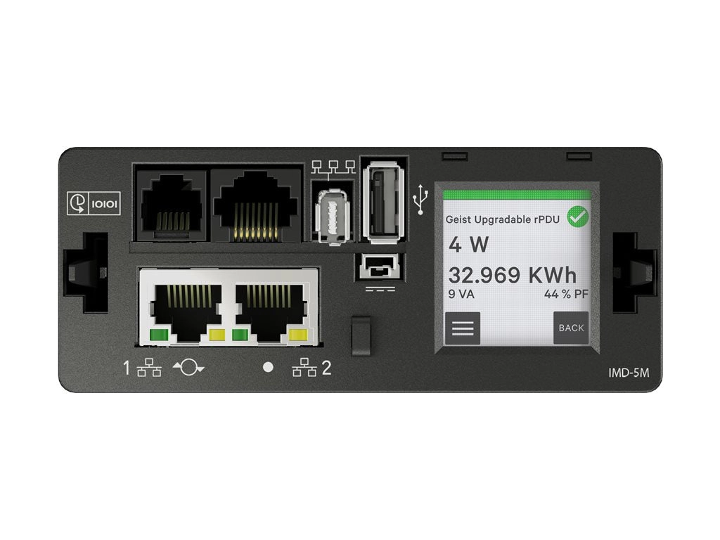 Geist Rack Transfer Switch Outlet Level Monitoring AUU5M1R5-06CF17-2C20C20A900-D - Power distribution unit (rack-mountable) - VA7U21A0